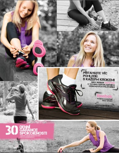 Lucka Vondráčková - kampaň Reebok S/S 2012 Lucka Vondráčková - kampaň Reebok S/S 2012