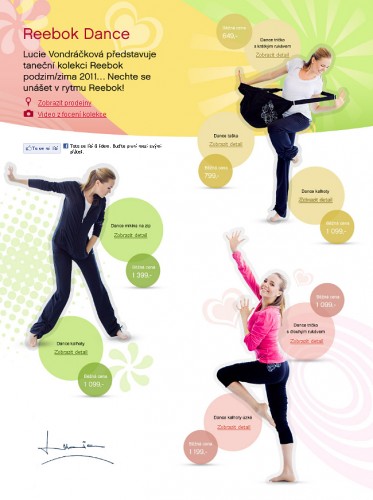 Reebok Dance FW 11 Reebok Dance FW 11