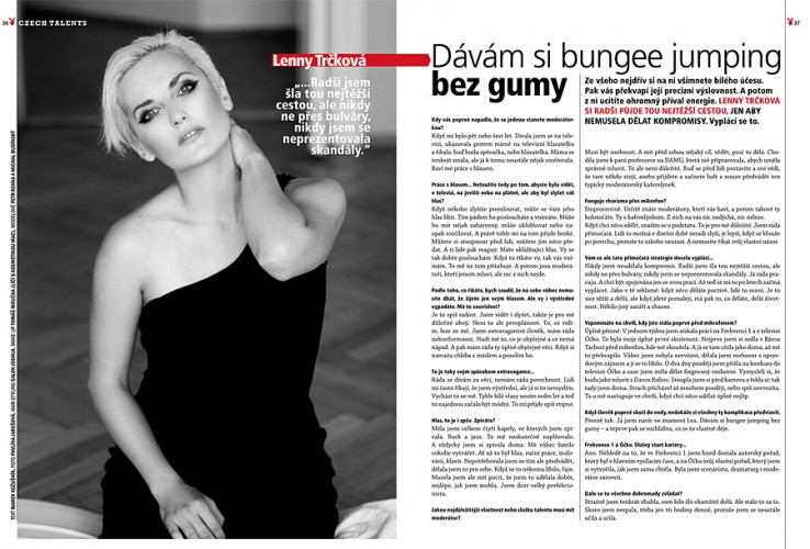 Playboy 11/2010 - Lenny Trčková (moderátorka) Playboy 11/2010 - Lenny Trčková (moderátorka)